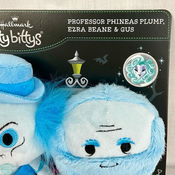 Haunted Mansion Itty bitty's Plush Set of 3 Disney Glow in the Dark New Hallmark - Picture 4 of 8